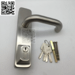 Khóa tay gạt inox 008S cho thanh thoát hiểm cửa chống cháy