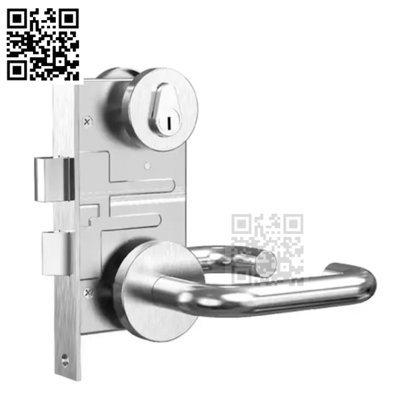 Khóa cửa chống cháy bằng inox 304 chống ăn mòn cao cấp - Ảnh 2