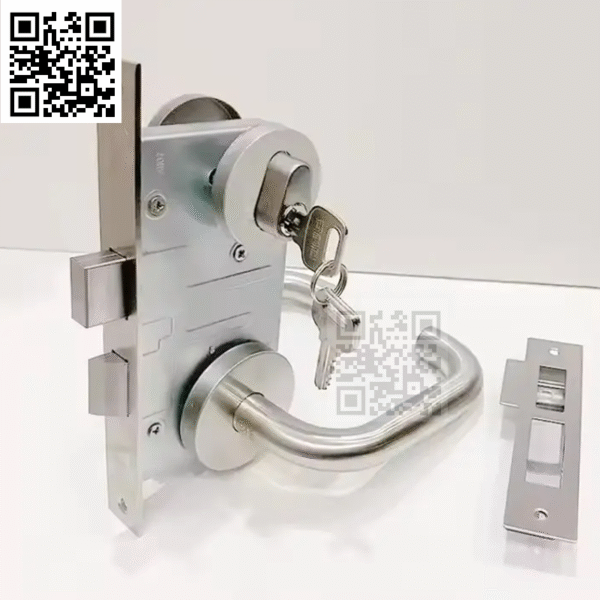 Khóa cửa chống cháy bằng inox 304 chống ăn mòn cao cấp