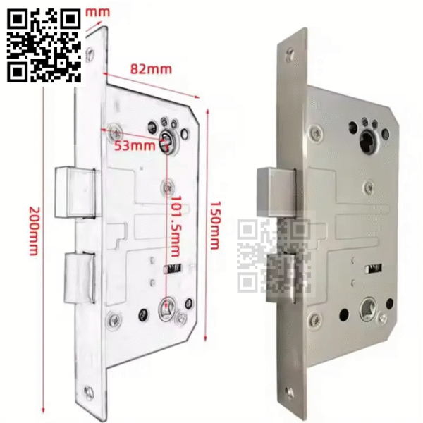 Khóa cửa chống cháy bằng inox 304 chống ăn mòn cao cấp - Ảnh 4