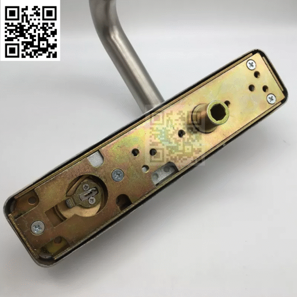 Khóa tay gạt 008A có chìa – Tay gạt inox cho thanh thoát hiểm Panic Bar chống cháy - Ảnh 3