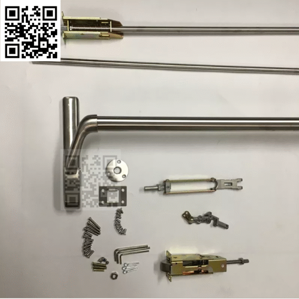 Thanh thoát hiểm cửa kim loại cường lực giấu thanh – Model F366 - Ảnh 4