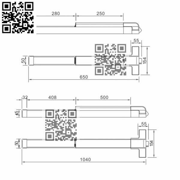 Thanh đẩy thoát hiểm EC927 – Cho cửa khóa chống cháy chuyên dụng - Ảnh 5