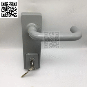 Khóa tay gạt thoát hiểm có chìa – Model 011LE kết hợp thanh đẩy panic bar