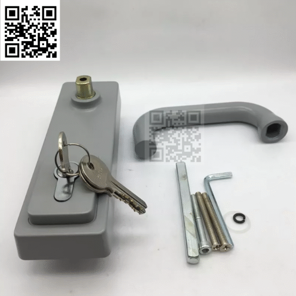 Khóa tay gạt thoát hiểm có chìa – Model 011LE kết hợp thanh đẩy panic bar - Ảnh 3